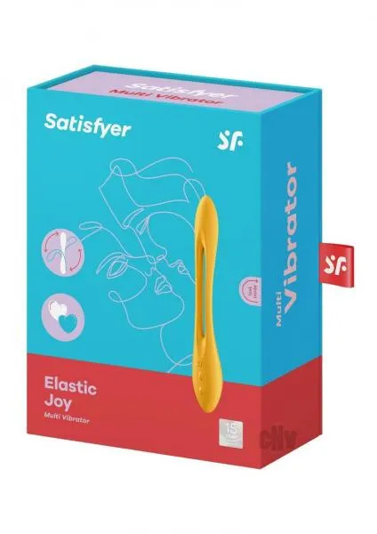 Vibrators Seductucom Satisfyer Elastic Joy Yellow