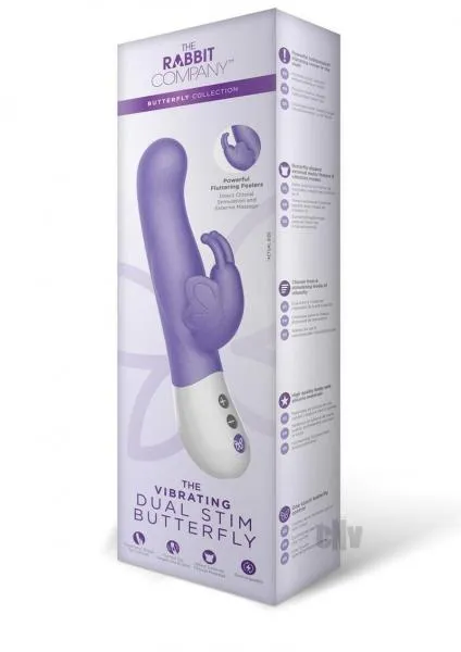 Vibrators Seductucom Vibrating Dual Stim Butterfly