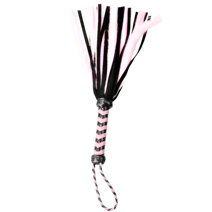 Whip Faux Fur and Suede Leather 30 Fall 18 Mini Flogger 2 colors Plesur 3 Z Male Sex Toys