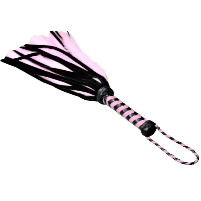 Whip Faux Fur and Suede Leather 30 Fall 18 Mini Flogger 2 colors Plesur 3 Z Male Sex Toys