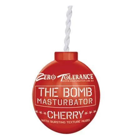 Zero Tolerance Male Sex Toys The Bomb Masturbator Cherry Bomb