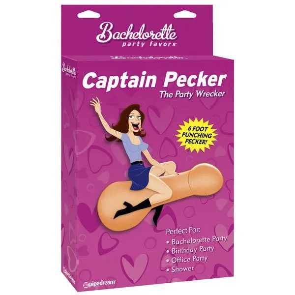 Bachelorette Party Favors Captain Pecker Pipedream Vibrators