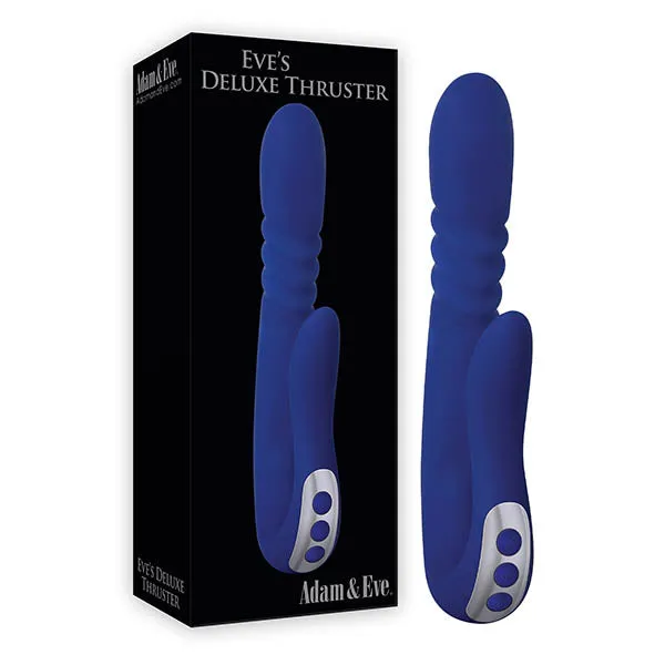 Female Sex Toys Adam Eve Adam Eve Eves Deluxe Thruster 23 cm 9 USB Rechargeable Thrusting Rabbit Vibrator