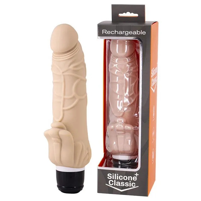 Female Sex Toys Seven Creations Silicone Classic USB Rechargeable Vibrator