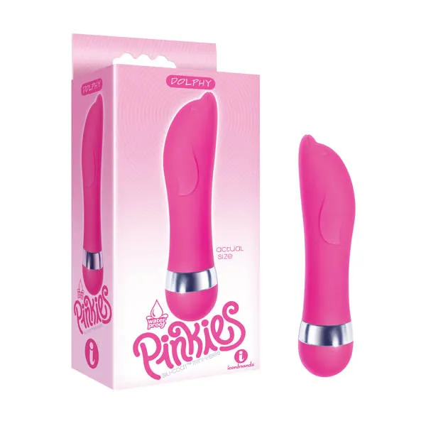 Icon Brands Female Sex Toys The 9s Pinkies Dolphy 114 cm 45 Vibrator