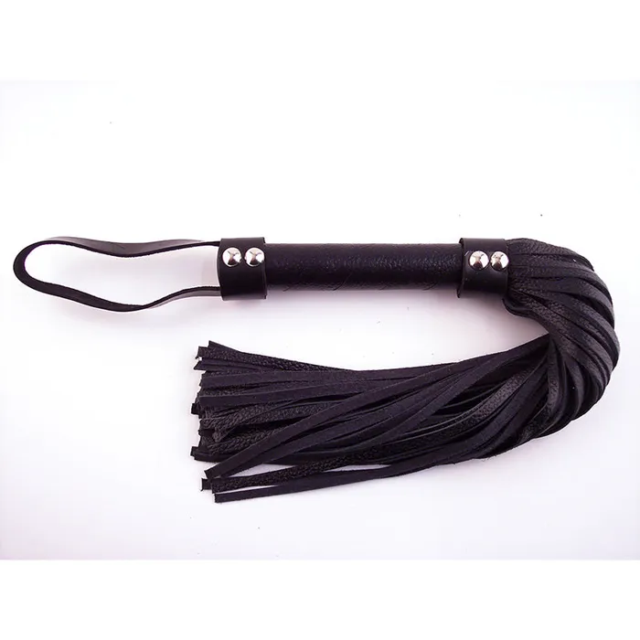 ROUGE GARMENTS Rouge Flogger HStyle Leather Black Restraints