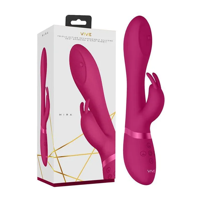 Shots Toys Female Sex Toys Vive Mira Rechargeable Rabbit Vibrator