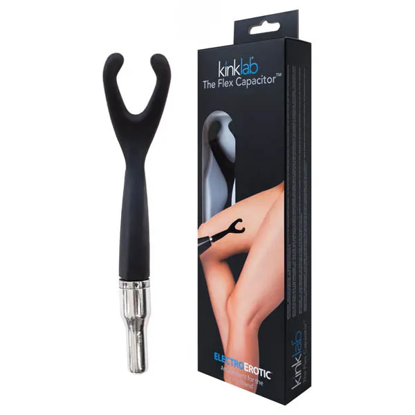 Stockroom Vibrators KinkLab The Flex Capacitor EStim Attachment for Neon Wand