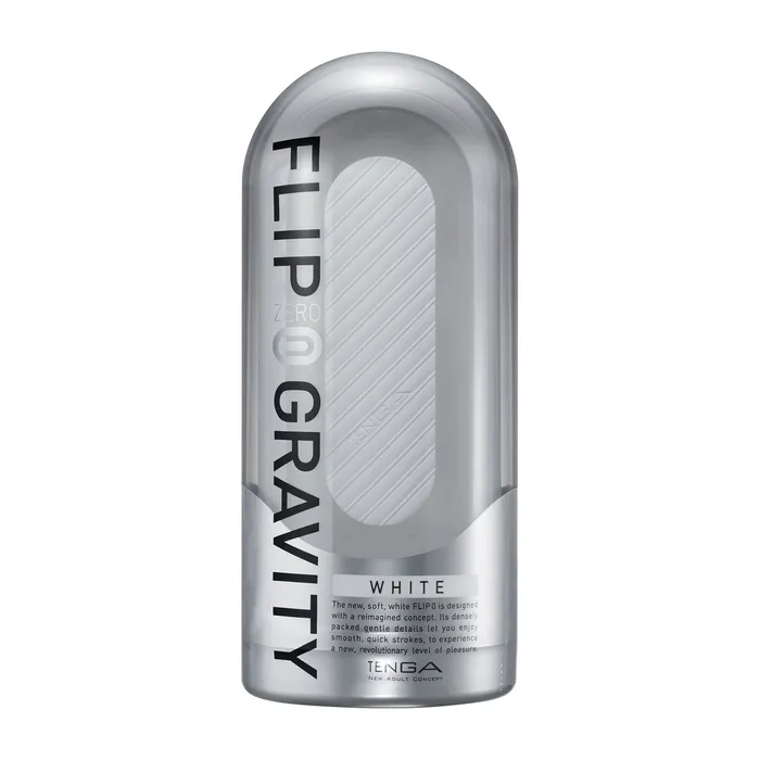 Tenga Tenga Flip Zero Gravity Stroker White Male Sex Toys