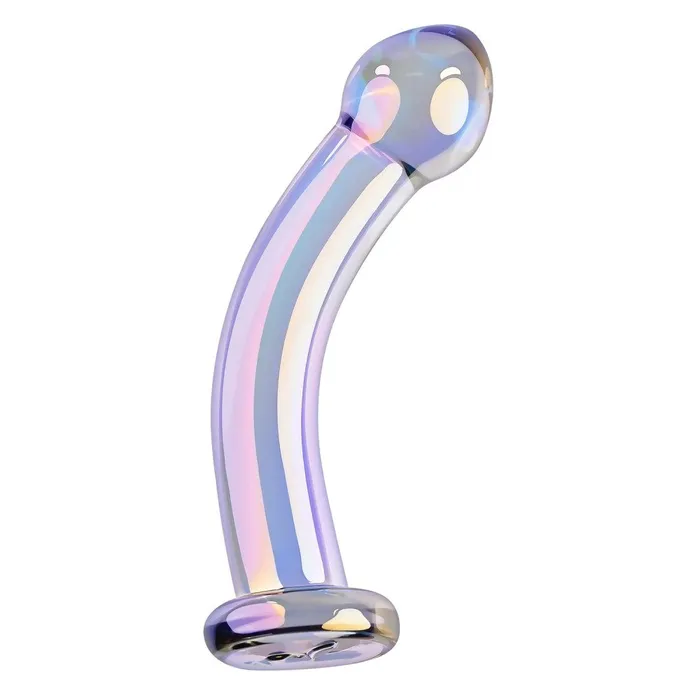 1Sexy Dildos Playboy Pleasure Jewels King Curved Glass Dildo