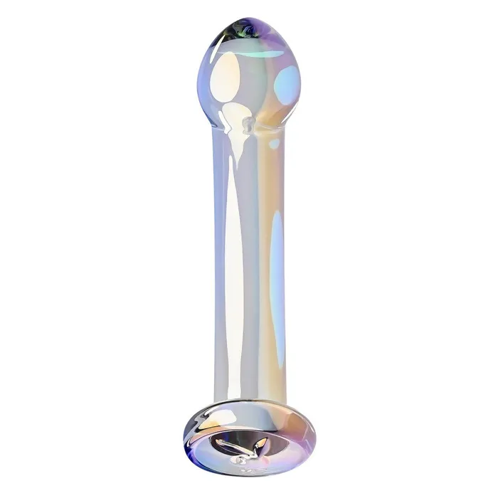 1Sexy Dildos Playboy Pleasure Jewels King Curved Glass Dildo