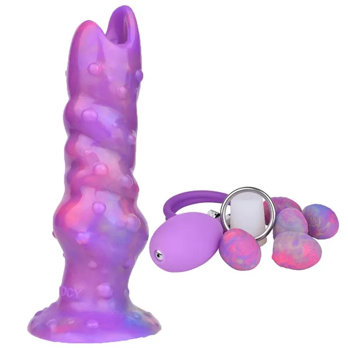 8 inch Ovipositor Dildo with Knot mysite Anal