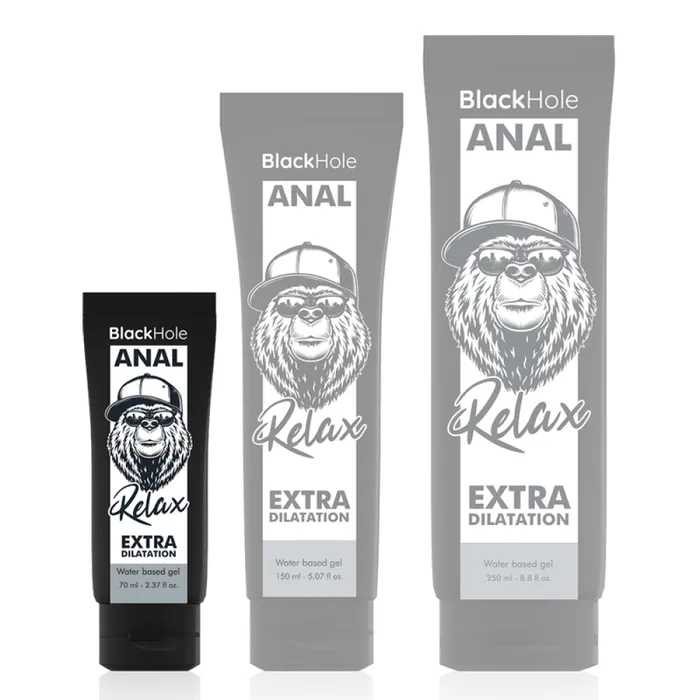 Anal Anal lubricant with a relaxing effect Black Hole Anal Relax 70 ml Addicted