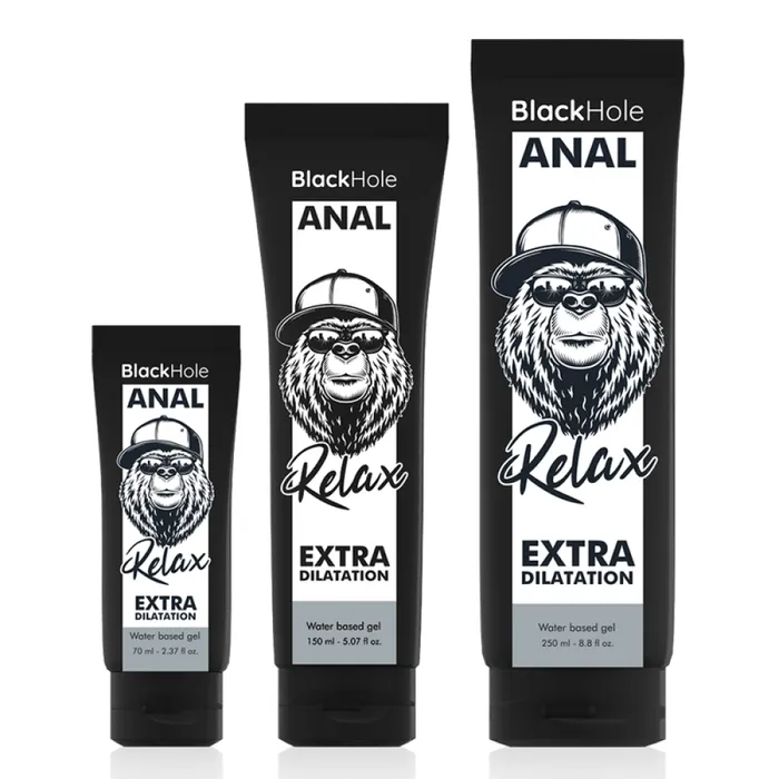 Anal Anal lubricant with a relaxing effect Black Hole Anal Relax 70 ml Addicted