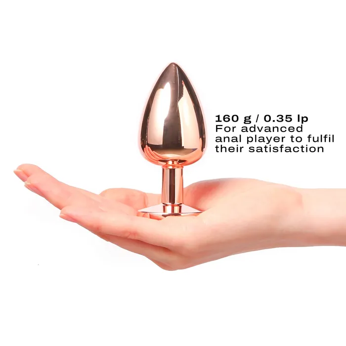 Anal Diamond Plug Rose Gold Large Dorcel