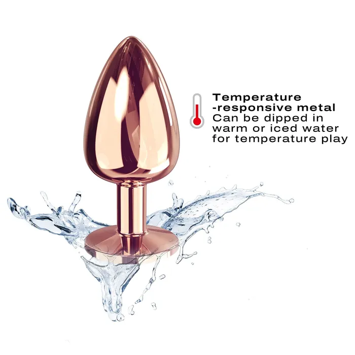 Anal Diamond Plug Rose Gold Large Dorcel