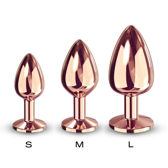 Anal Diamond Plug Rose Gold Large Dorcel