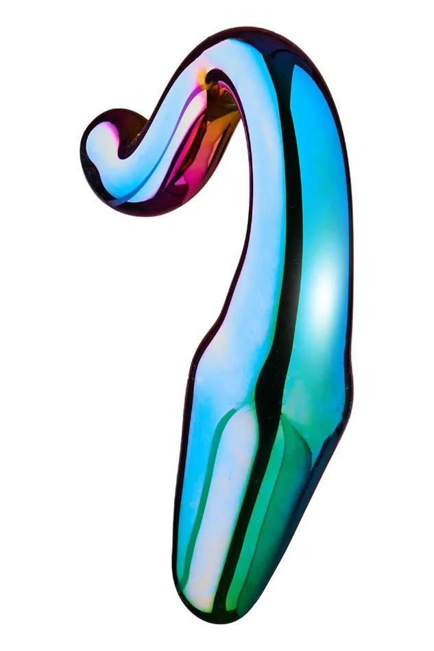 Anal Dream Toys Glamour Glass Sleek Anal Tail Plug