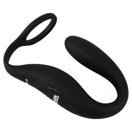 BLACK VELVETS COCK RING WITH RC BUTT PLUG black velvets Male Sex Toys