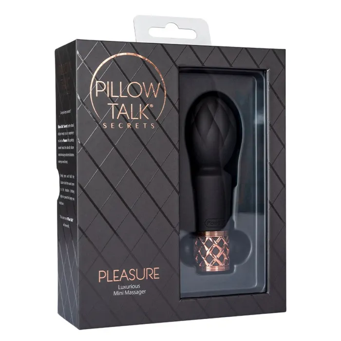 BMS Enterprises Pillow Talk Secrets Pleasure Mini Wand Massager Vibrators