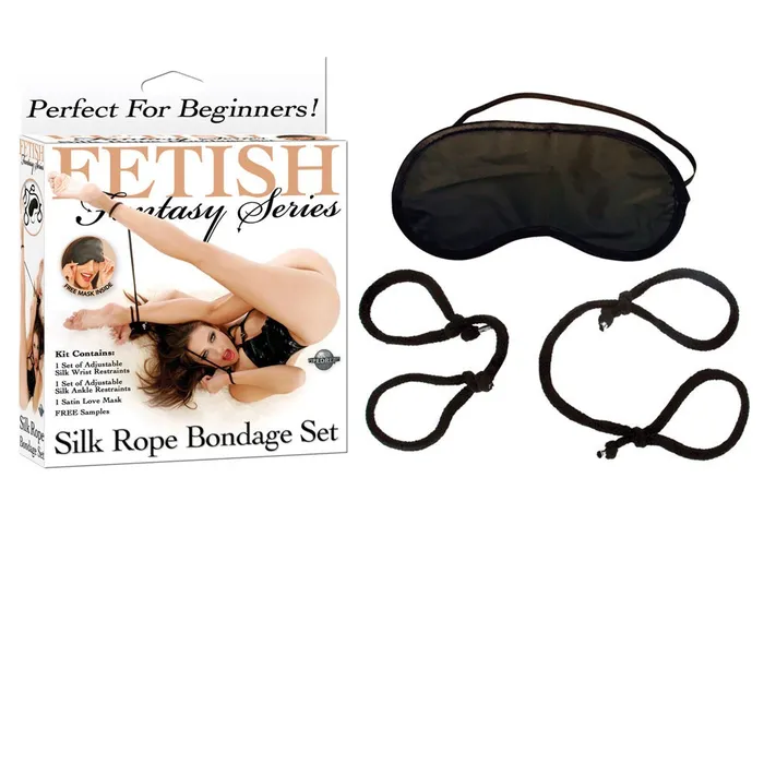 Couples Pipedream Products Pipedream Fetish Fantasy Silk Rope Bondage Set