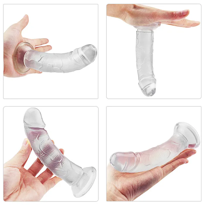 Dildos 6 Inch Ham Jelly Dildo