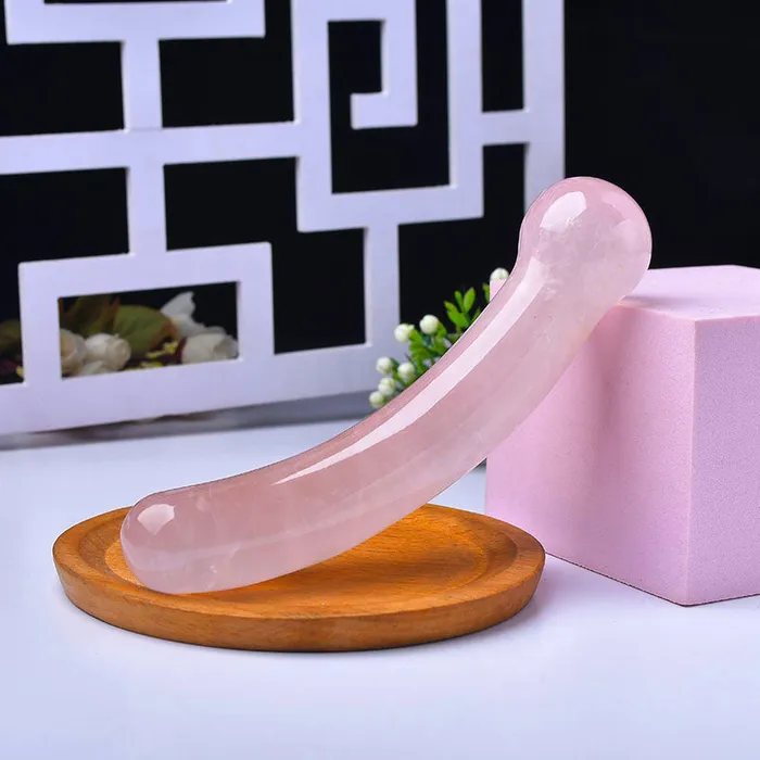  Dildos Rose Elbow Crystal Dildo