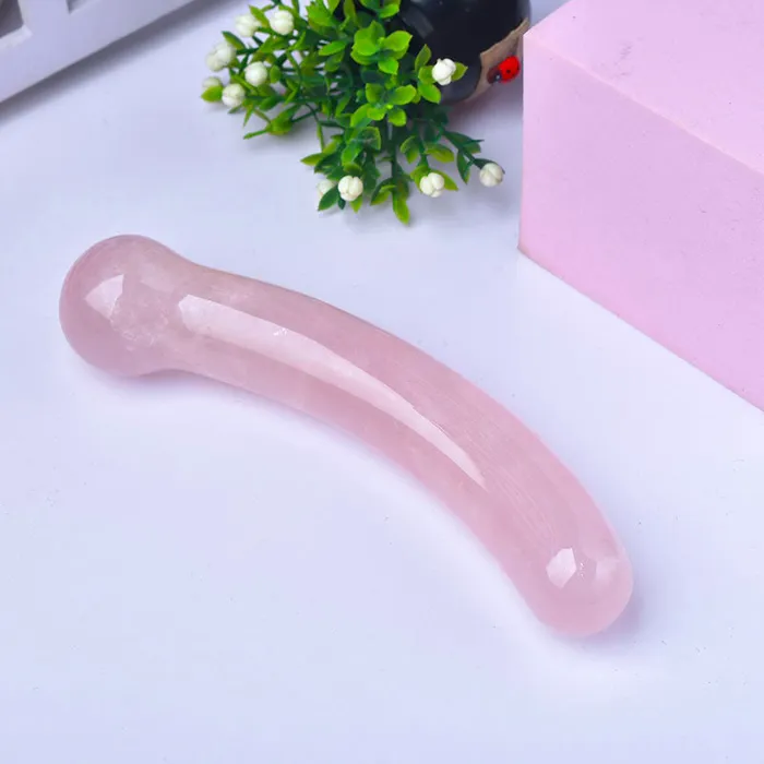  Dildos Rose Elbow Crystal Dildo