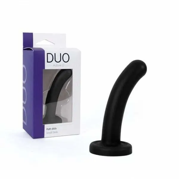 Dildos Sexessories Duo Smooth Curved Silicone Dildo W Suction Cup 3 Sizes