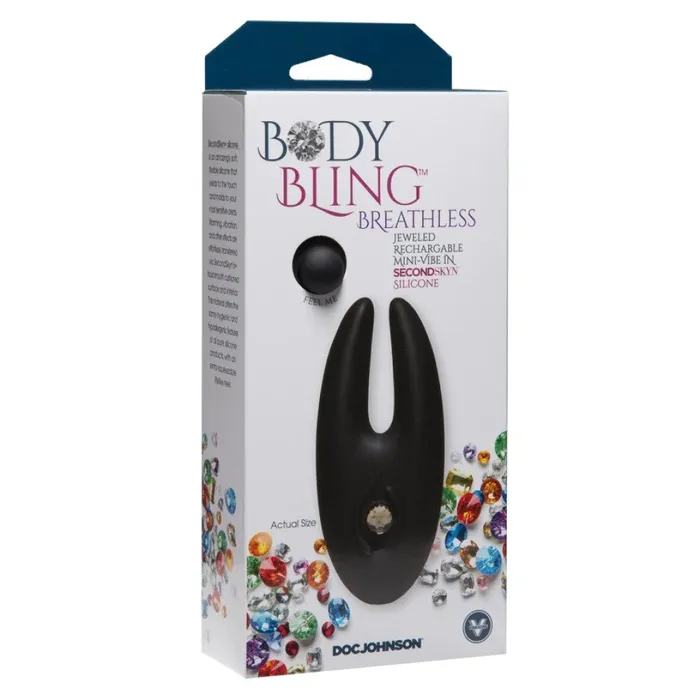 Doc Johnson Body Bling Breathless Mini Vibe Female Sex Toys