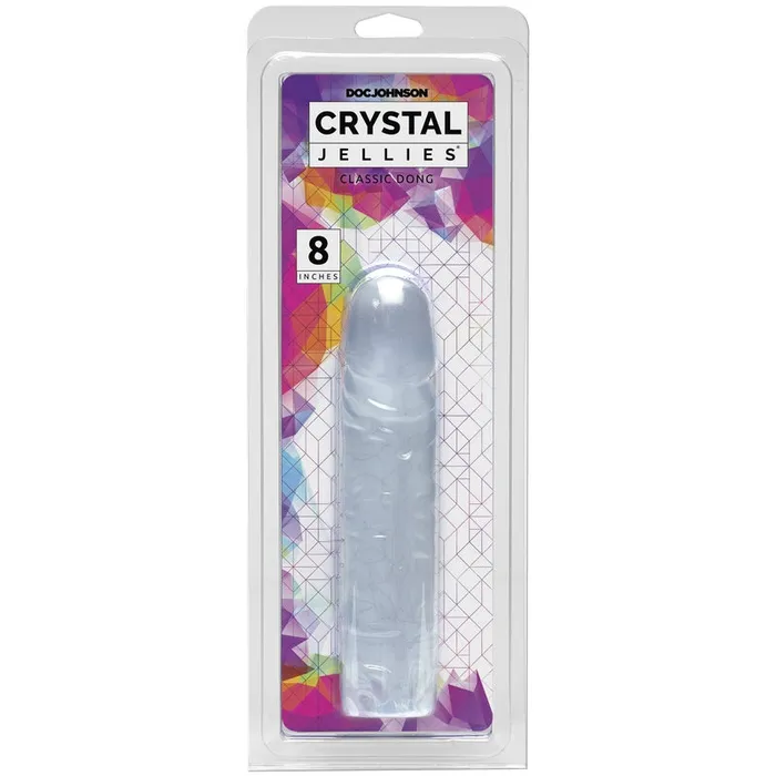 Doc Johnson Classic 8 Crystal Jelly Dong Doc Johnson Dildos