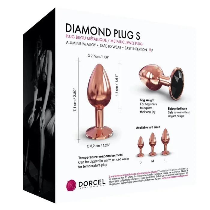 Dorcel Anal Dorcel Diamond Jewel Butt Plug Small