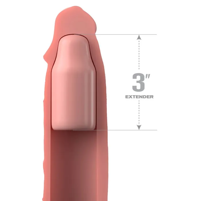 Fantasy Xtensions Elite 3 Silicone Mega Xtension Sleeve PipeDream Male Sex Toys