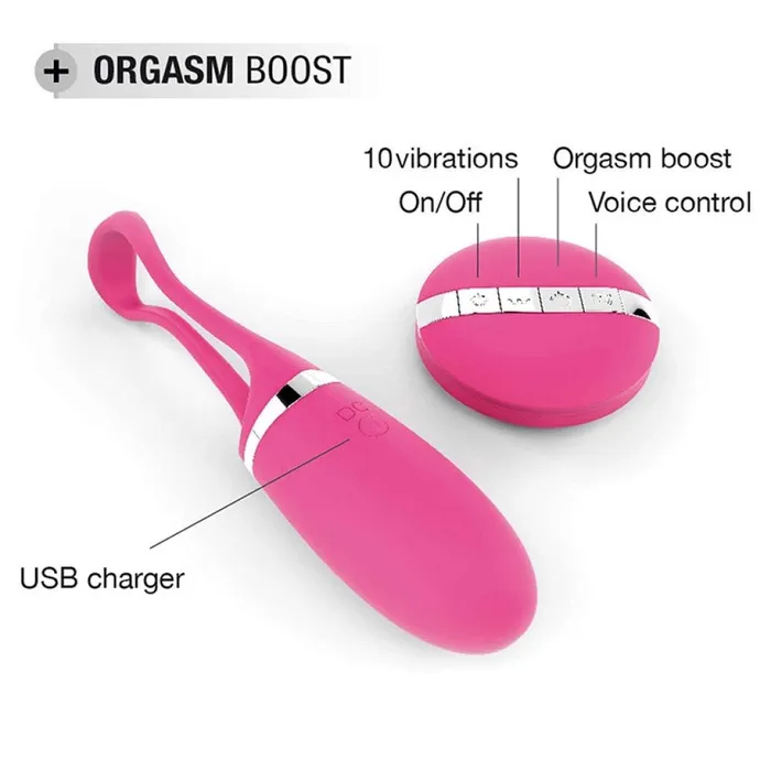 Female Sex Toys Dorcel Secret Delight Remote Control Vibrating Egg Dorcel