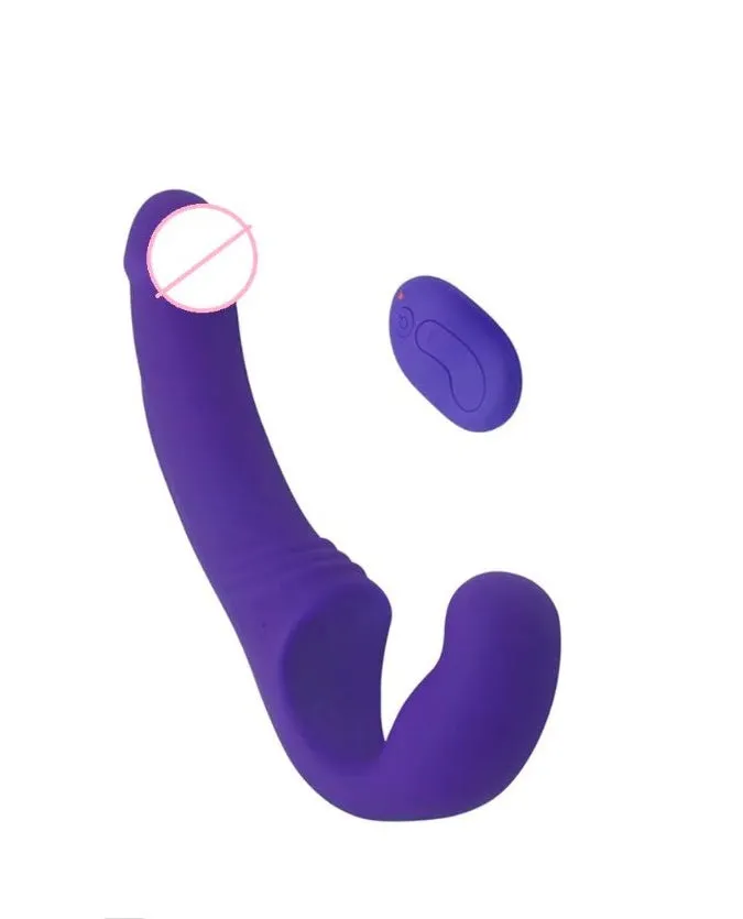 Female Sex Toys Extasy Double Rider Strapless Strapon