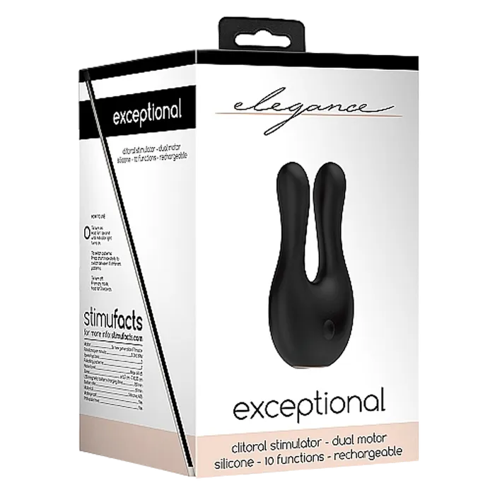 Female Sex Toys Shots Toys Elegance Exceptional Dual Clitoral Vibrator