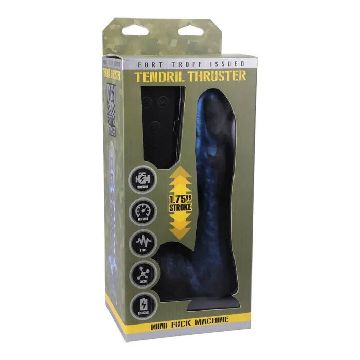 Fort Troff Tendril Thruster Mini Fuck Machine Blue Fort Troff Vibrators