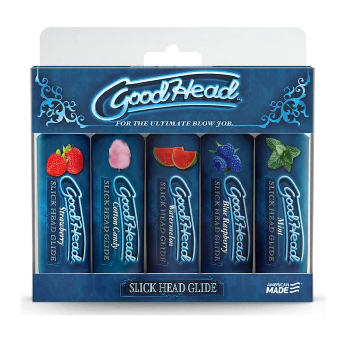 Goodhead Slick Head Glide 5 Pack Doc Johnson Enhancers