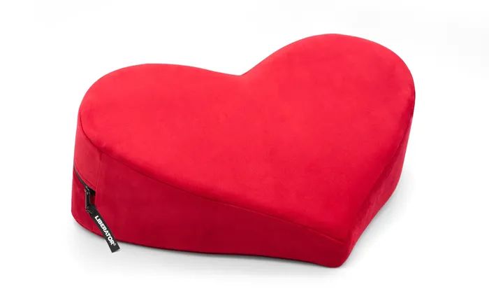 Heart Wedge Red Microvelvet Liberator Anal