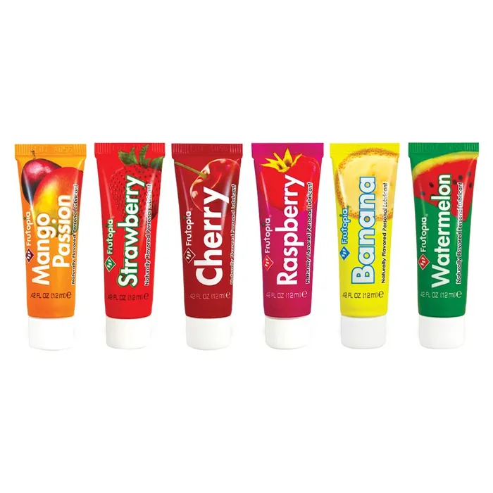 ID Lube Sexual Health Wellbeing ID Frutopia Flavoured Lubricant Assorted 5 Tube Sampler Pack