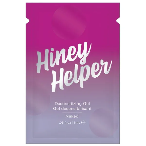 Jelique Enhancers HINEY HELPER DESENSITIZING GEL FOIL 003 fl oz 1 mL