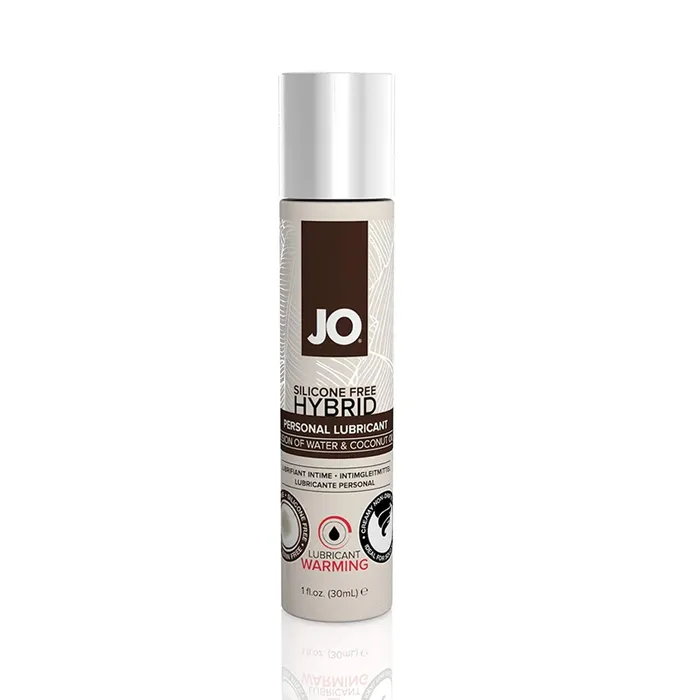 JO Lubricants Female Sex Toys JO Silicone Free Hybrid Warming Lubricant 1 floz 30 mL