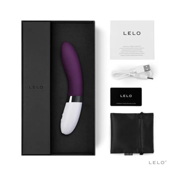 Lelo Vibrators Luxury Silicone Vibrator Lelo Liv 2 Purple