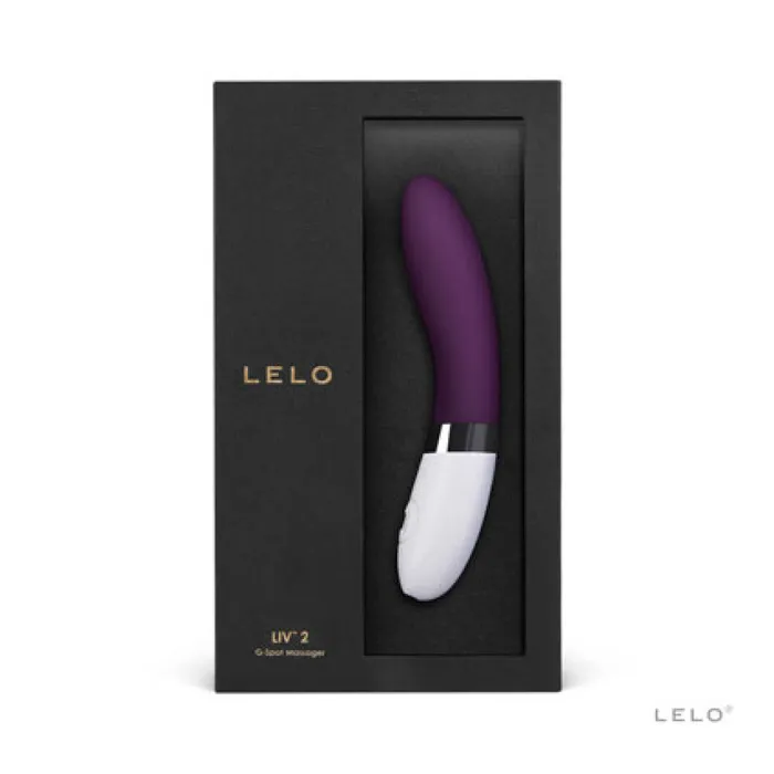 Lelo Vibrators Luxury Silicone Vibrator Lelo Liv 2 Purple