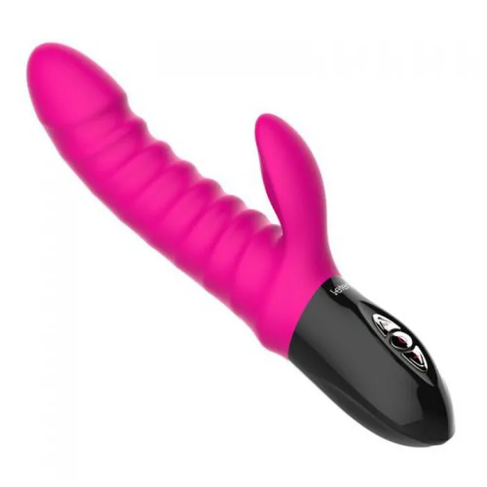 Leten Female Sex Toys Anita Powerful Silicone Thrusting Rabbit Vibrator