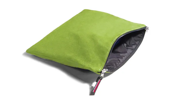 Liberator Vibrators Zappa Toy Bag Lime Microsuede