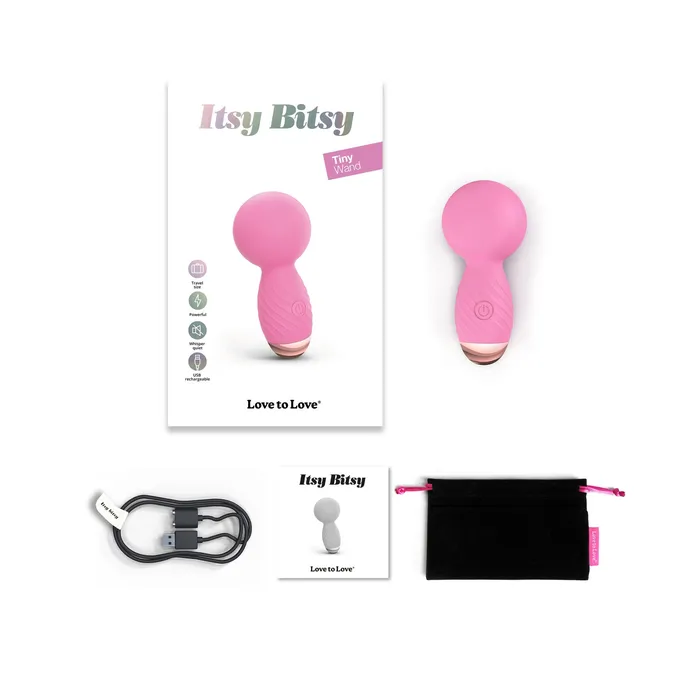 LOVE TO LOVE Vibrators ITSY BITSY PINK PASSION