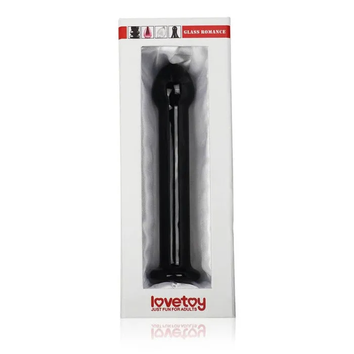 Love Toy Dildos Glass dildo Glass Romance 01 black