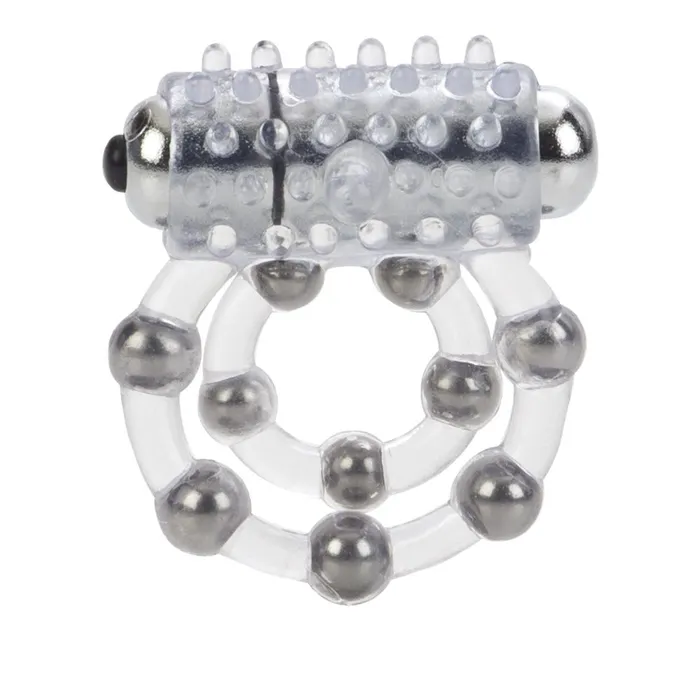 Male Sex Toys California Exotic 10 Bead Maximus Cock Ring