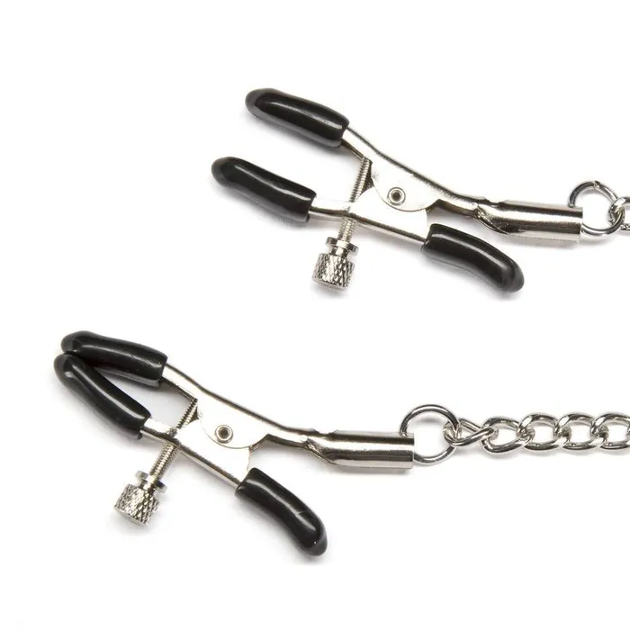 Male Sex Toys Loving Joy Metal clitoris and nipples clamps with chain BDSM